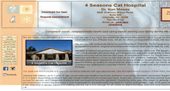 Desktop Screenshot of 4seasonscathospital.com